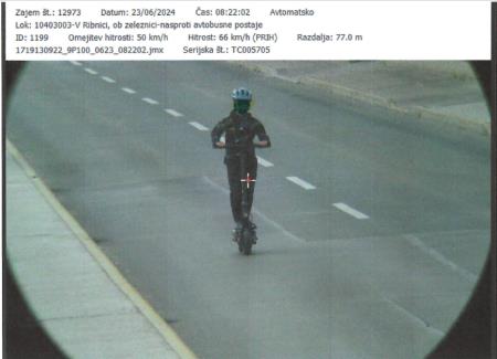Vožnja z e-skirojem